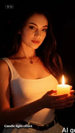 candle light effect 