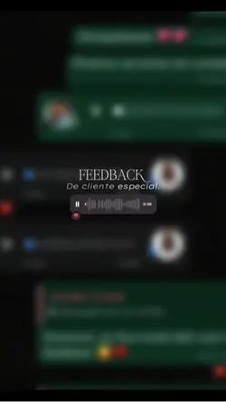 Feedback áudio