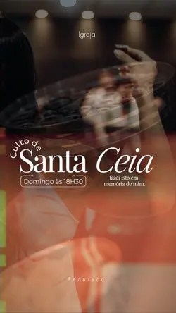 Culto de Santa ceia