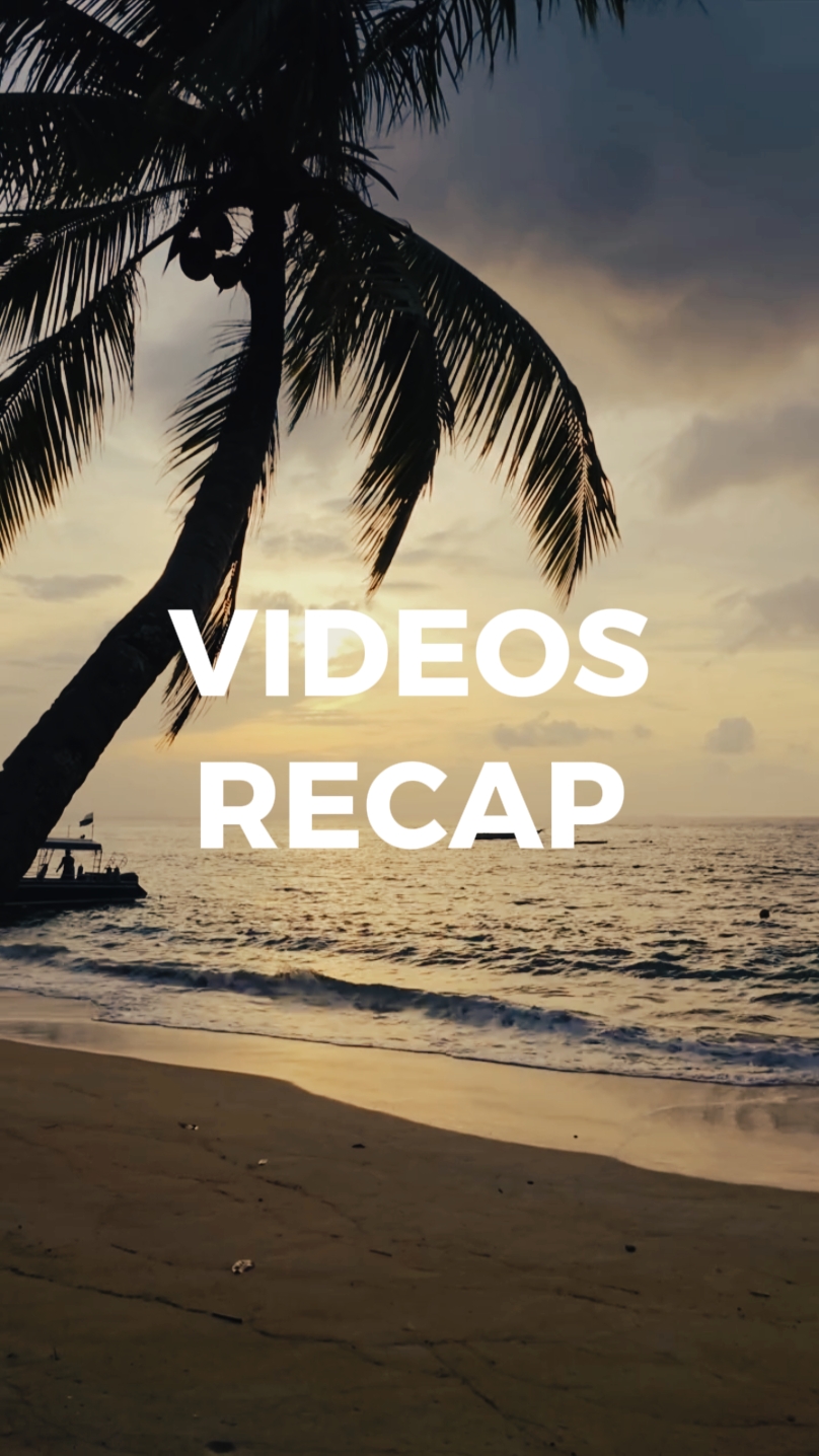 RÉCAPITULATIF DES VIDÉOS