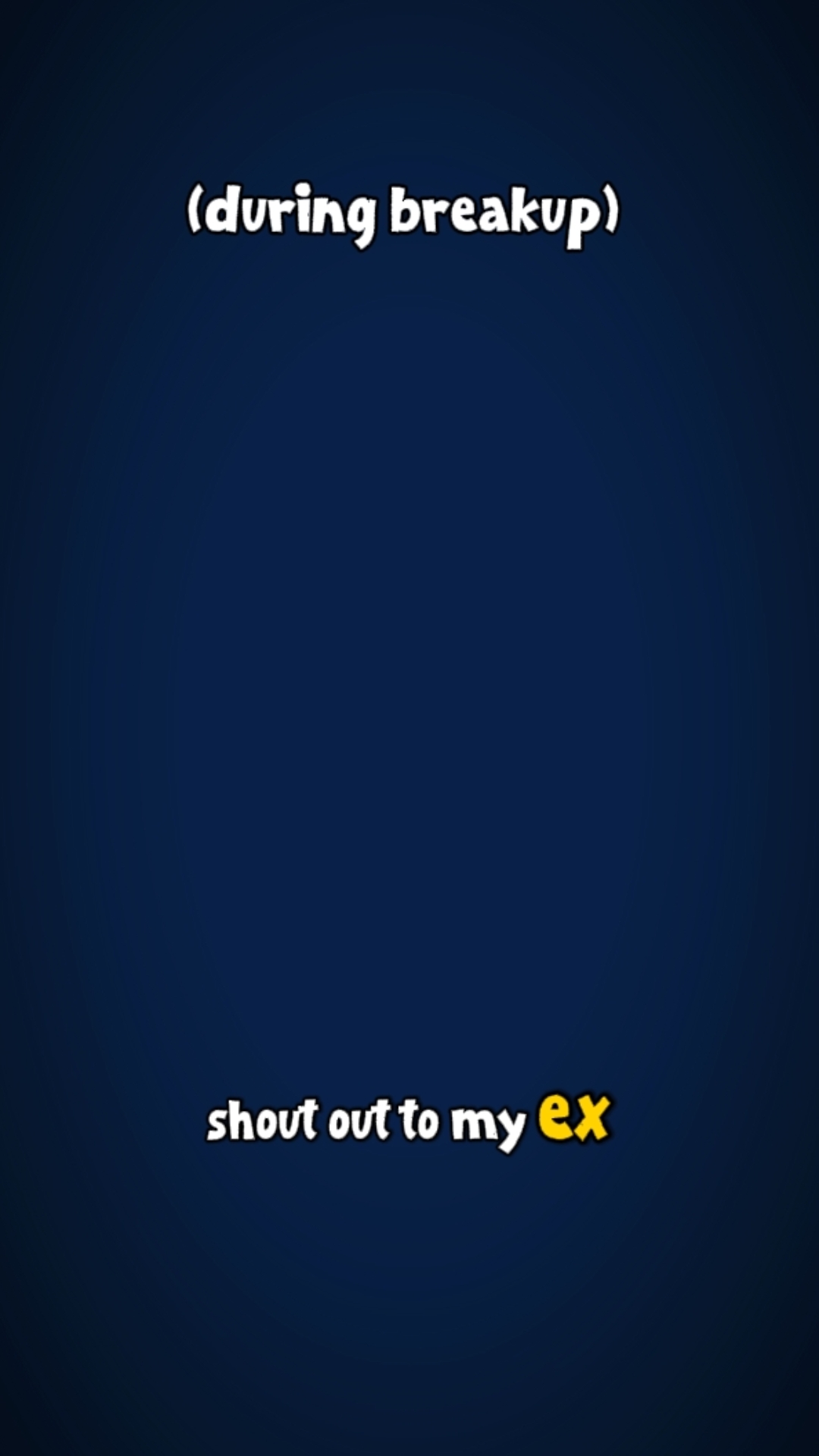 to my ex