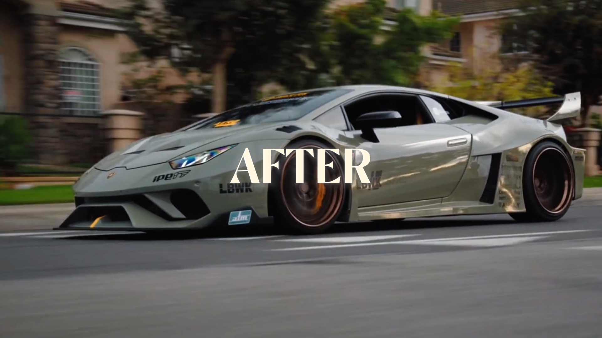 BEFORE AFTER