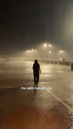 I'm still holdin' on