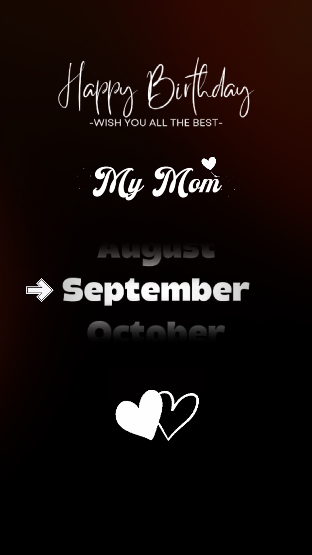Hbd September Mom