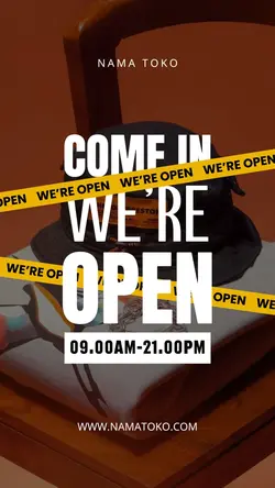 story : we are open