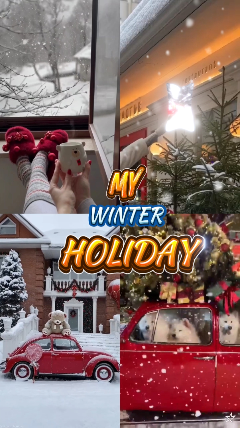 My holiday winter
