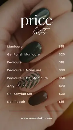 story : pricelist