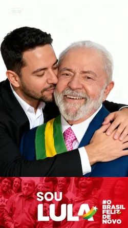 Foto com o Lula kkk