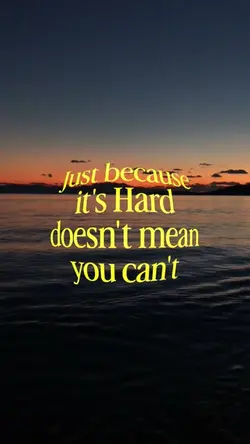 you can do it