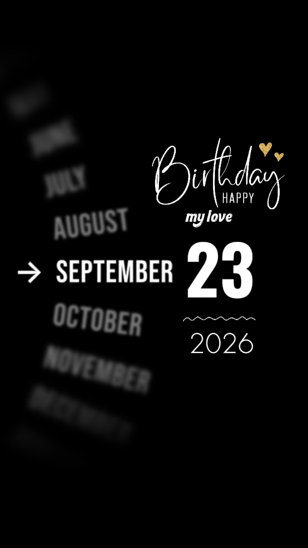 BDAY LOVE 23 SEPTEMB