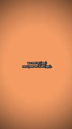 We met at age..🥹