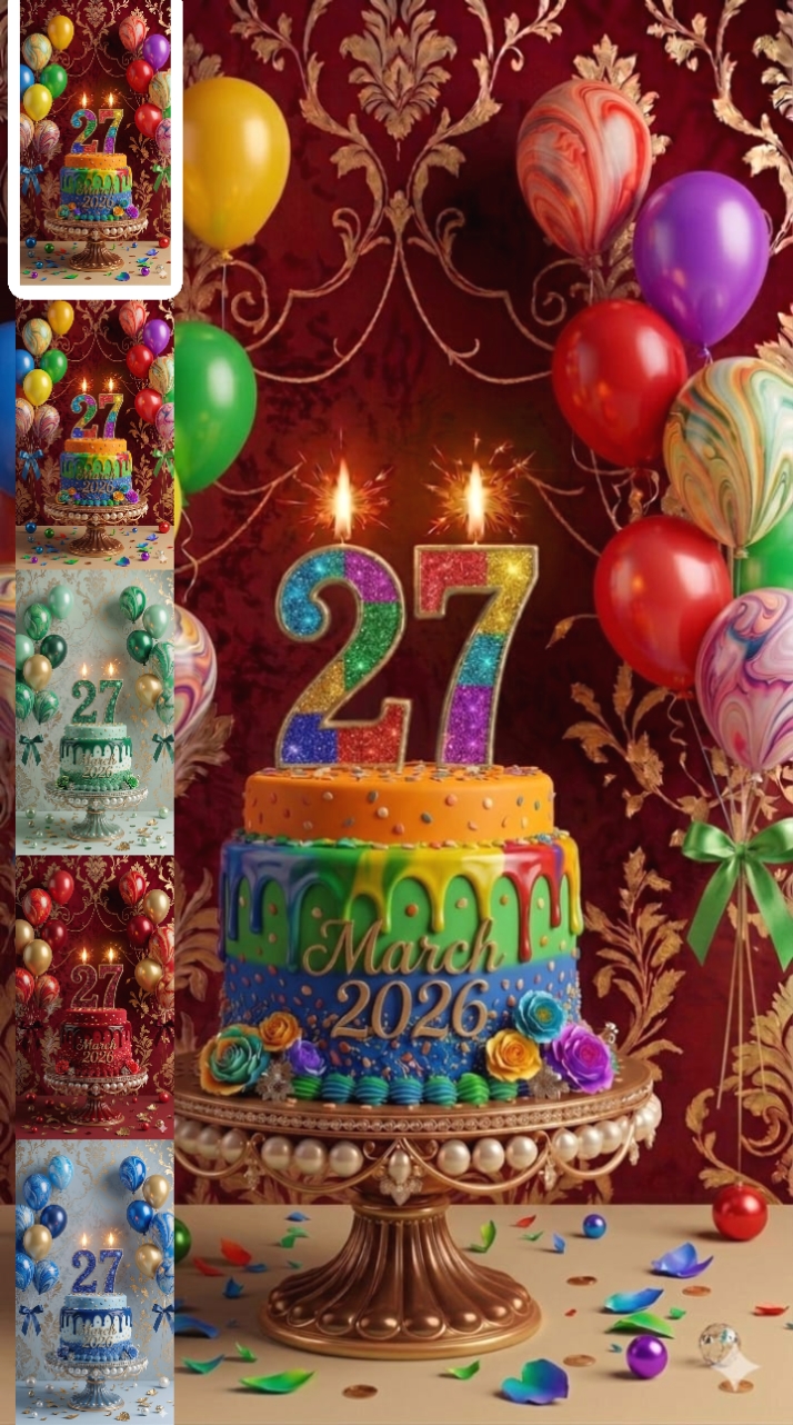 Anniversaire 27 MARS 