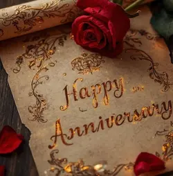happy anniversary