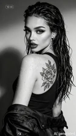 woman tattoo