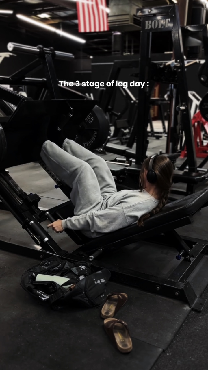 Stage of leg day