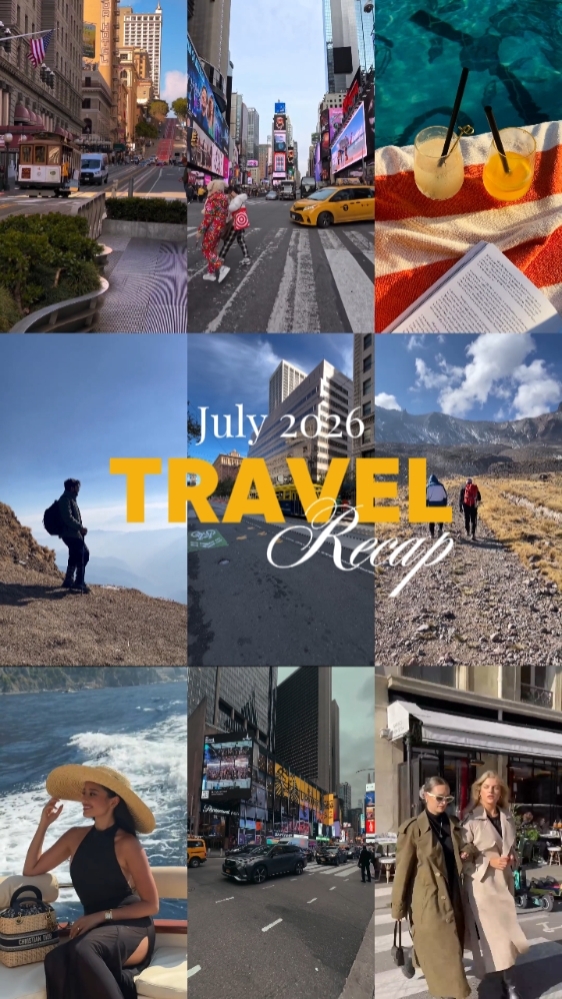 Travel Recap