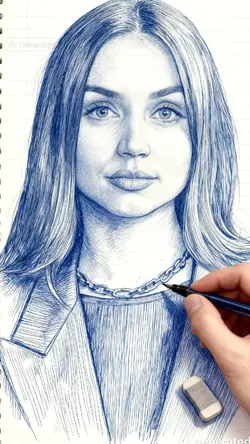 Pen Sketch AI Filter