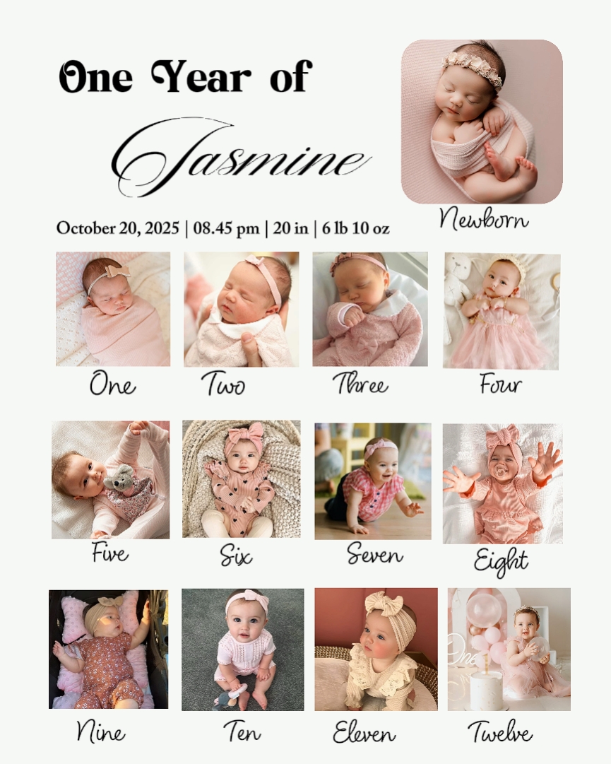1 year of Baby