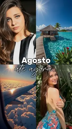 Agosto até agora