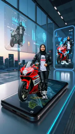 miniatur 3d langsung