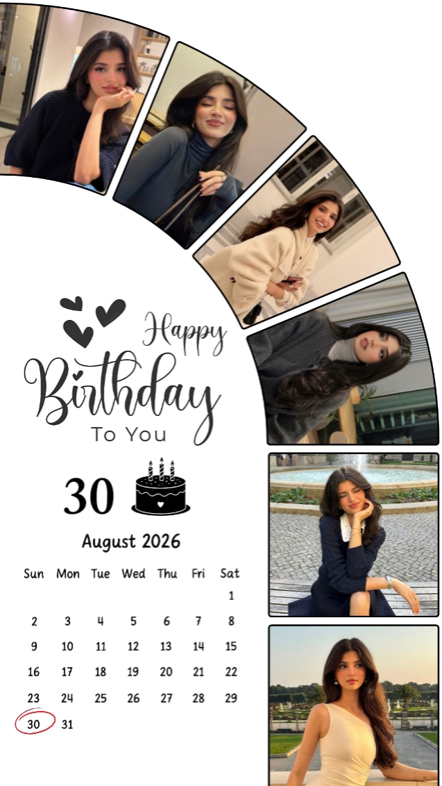 Birthday 30 AUGUST 