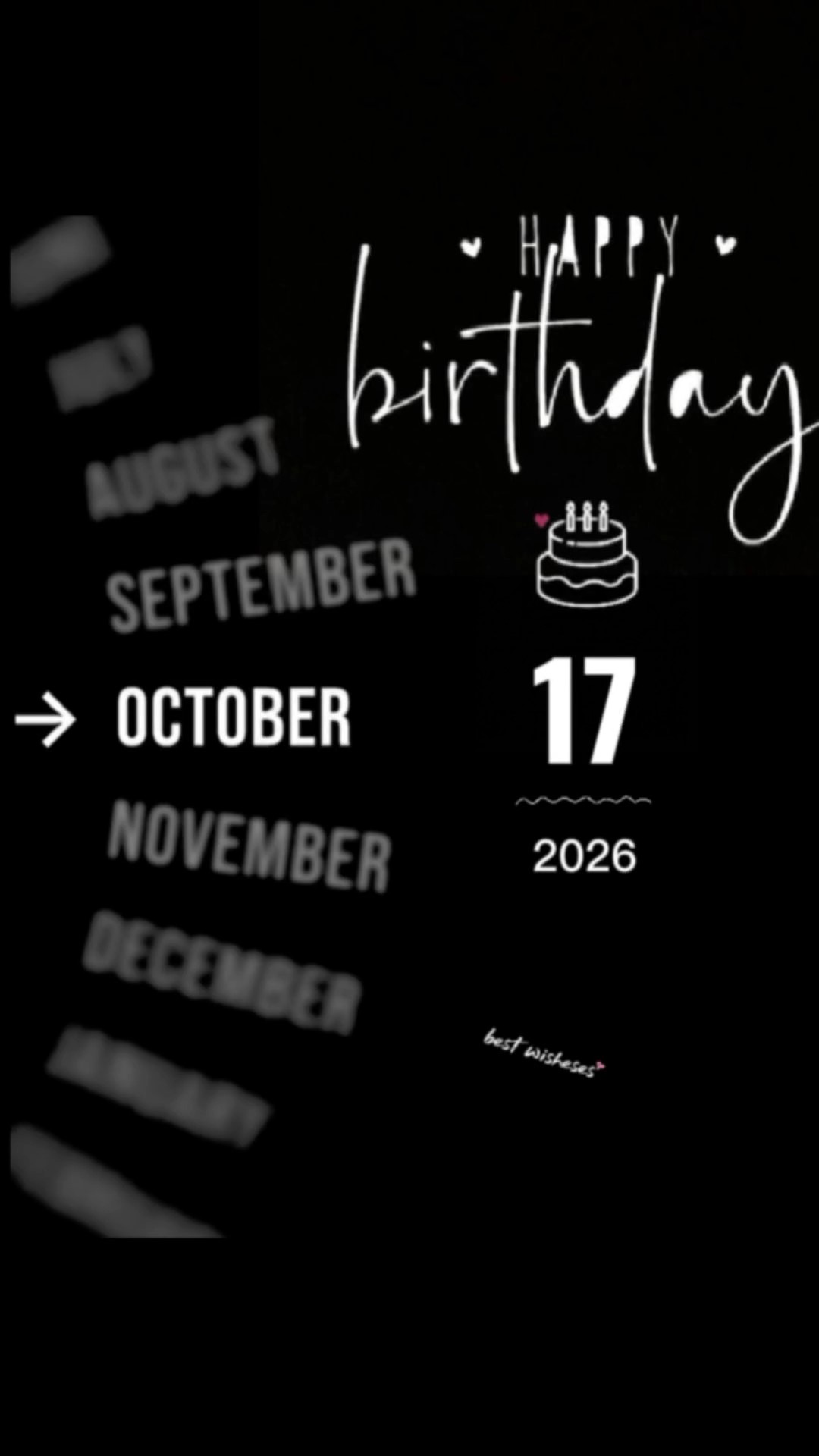 hbd 17 october