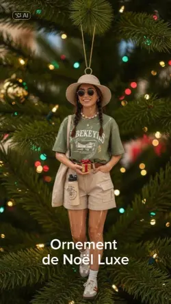 Ornement de Noël Lux