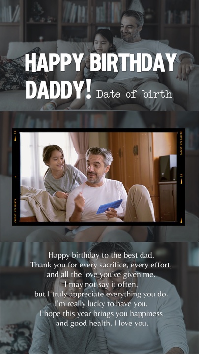 Birthday daddy 