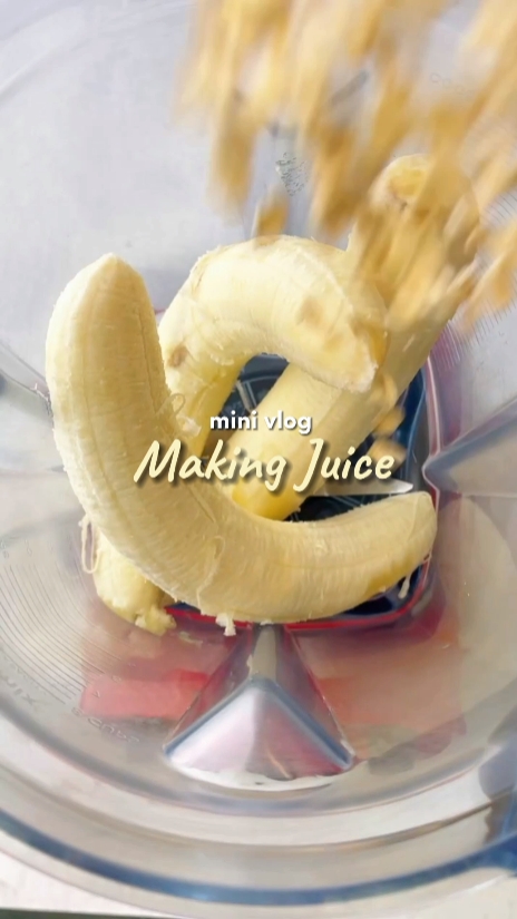 Making juice vlog 