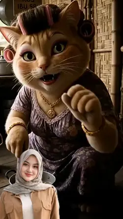 trend kucing ngakak