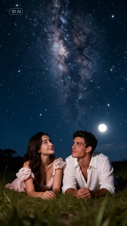 Couple Stargazing