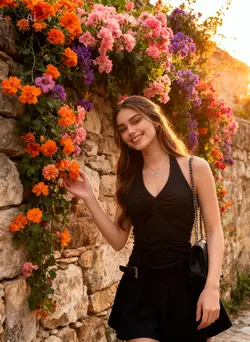 ai flowers girls 