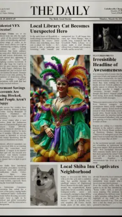 Mardi Gras' Style