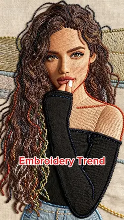 Embroidery trend