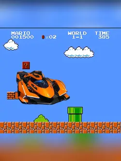 SUPER MARIO X CAR