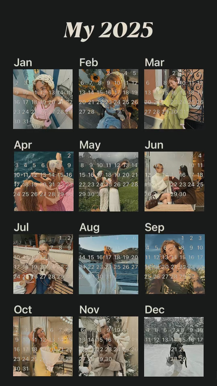Mi calendario 2025🗓️