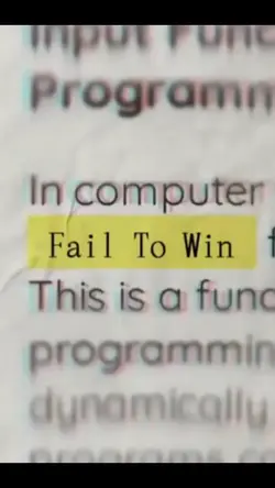 Fail To Win