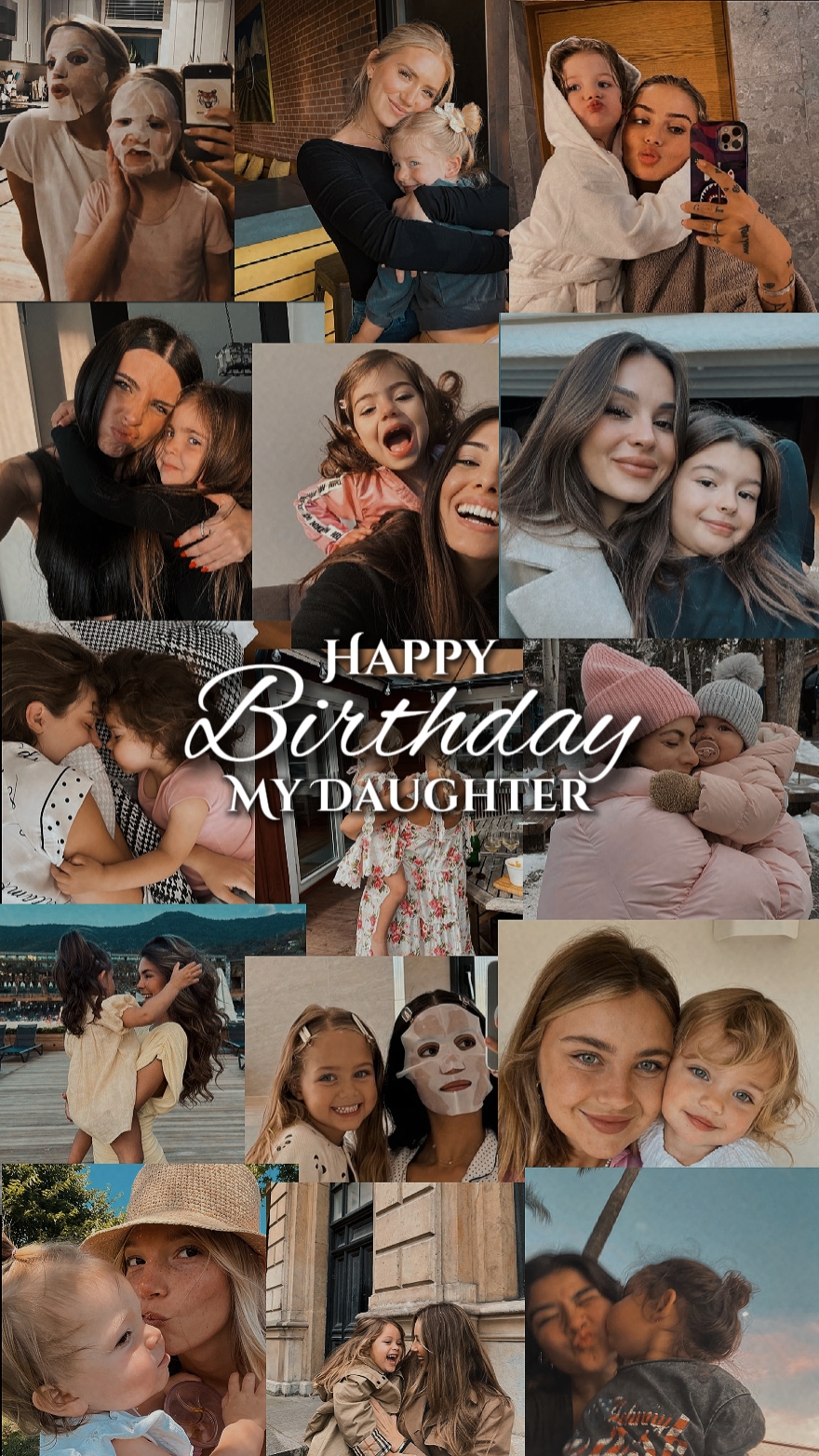 Aniversário minha filha