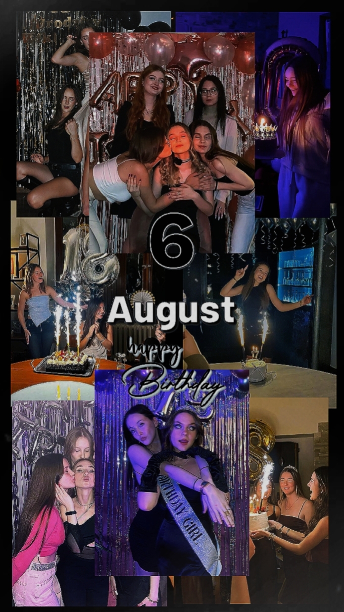 Birthday August 6th 