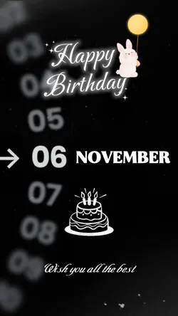 Hbd 6 November