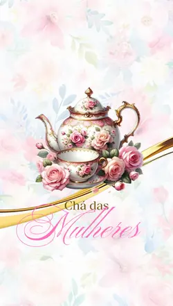 Convite Chá das Mulh