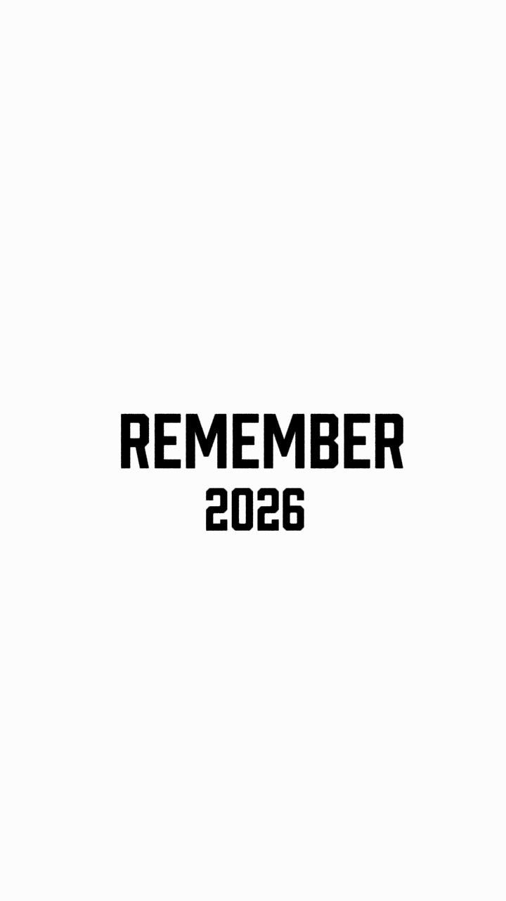 Remember 2026