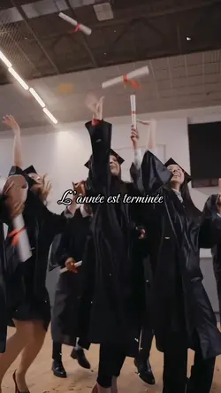 L’année est terminée