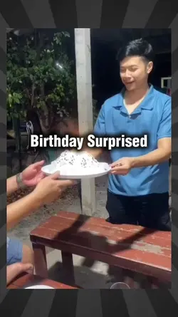Birthday surprised