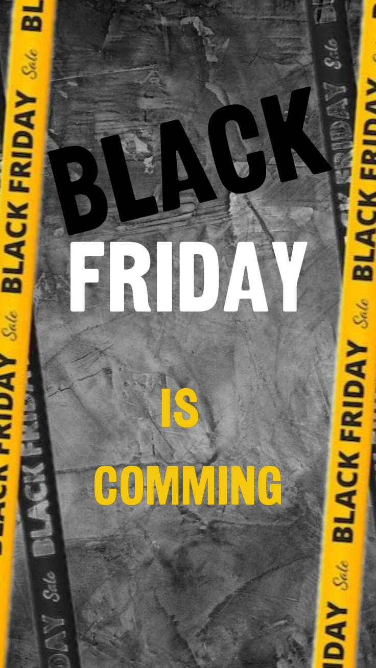 black FRIDAY promo