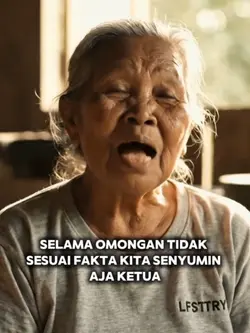 Kita senyumin aja