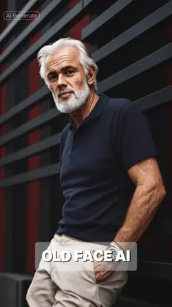 Old Man Face AI