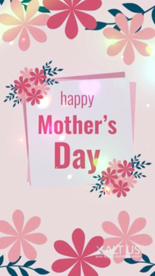 Feliz dia das mães 