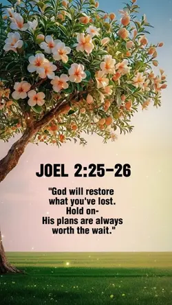 Joel 2:25-26