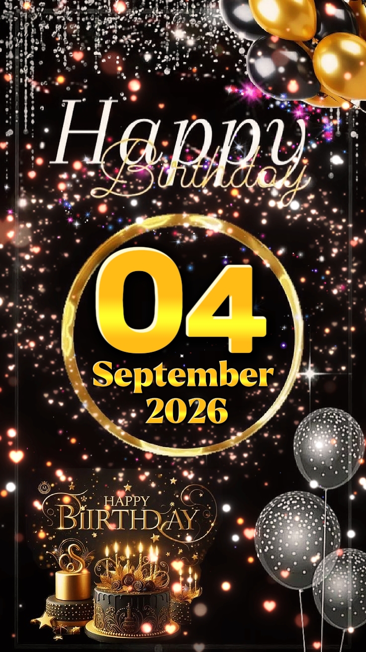 HBD 04 September2026